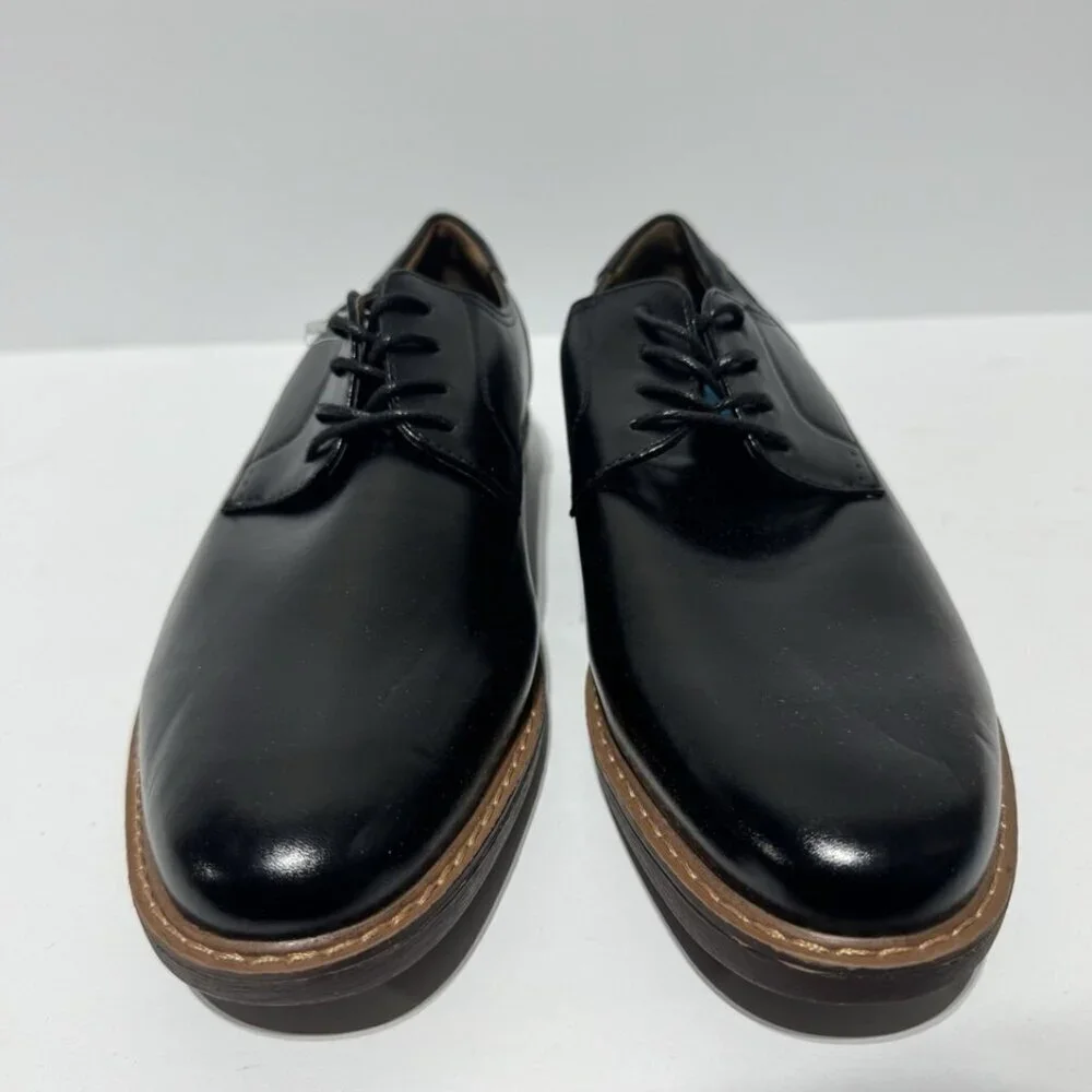 Nunn Bush Mens Royce Oxfords Black Size 9 M